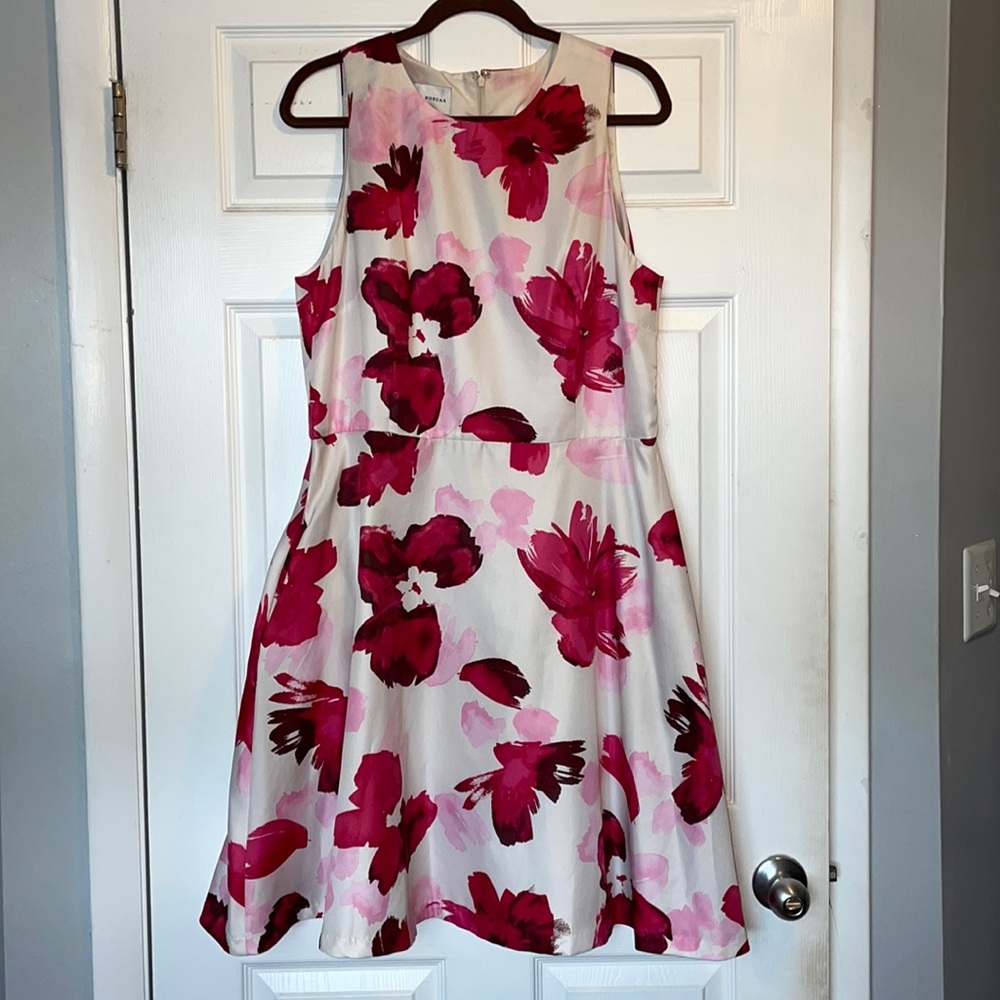 Donna Morgan Pink Floral Dress
